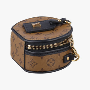 Pre-owned Louis Vuitton Mini Boite Chapeau Brown Monogram Reverse M68577 shoulderbag | stylenewstar