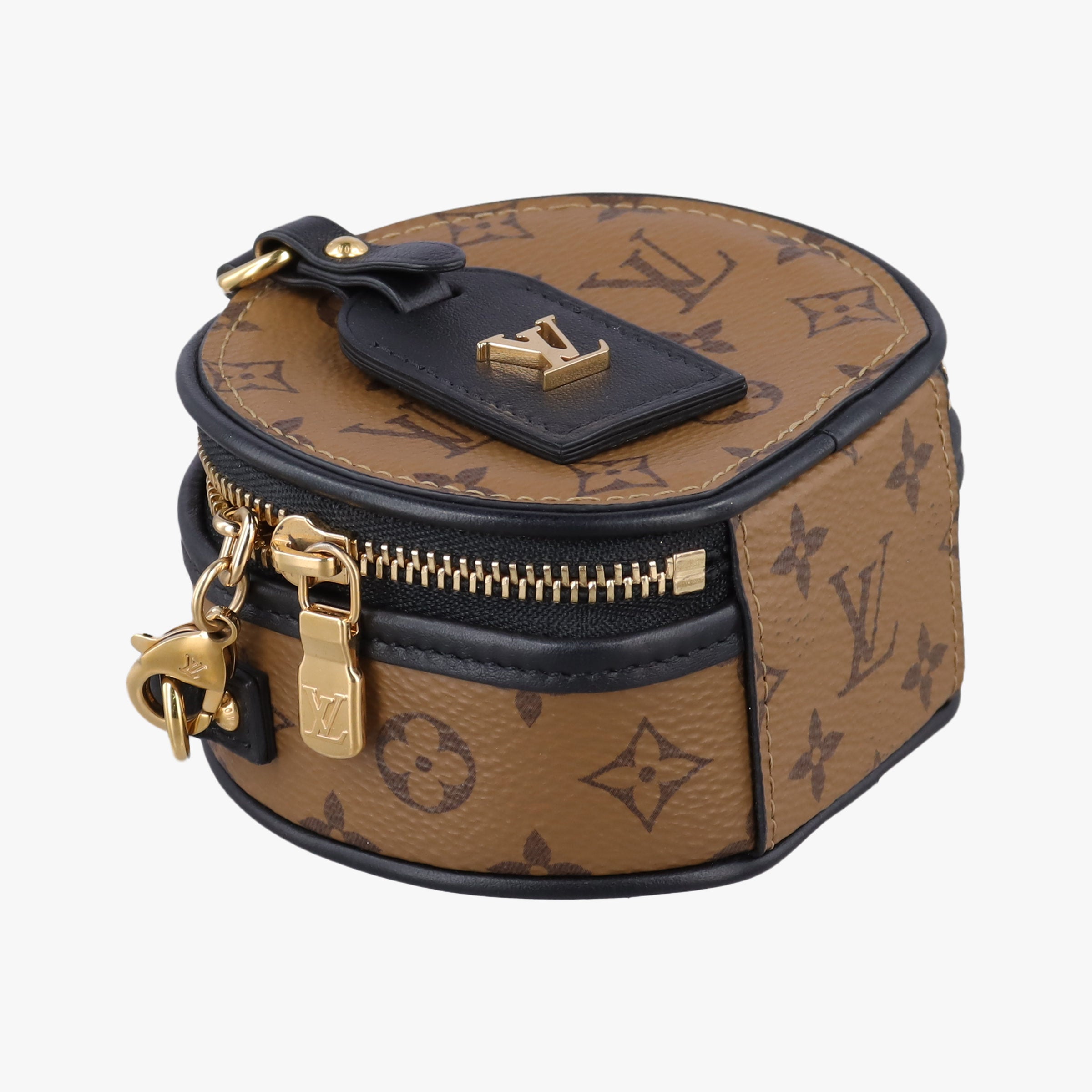 Pre-owned Louis Vuitton Mini Boite Chapeau Brown Monogram Reverse M68577 shoulderbag | stylenewstar