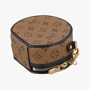 Pre-owned Louis Vuitton Mini Boite Chapeau Brown Monogram Reverse M68577 shoulderbag | stylenewstar