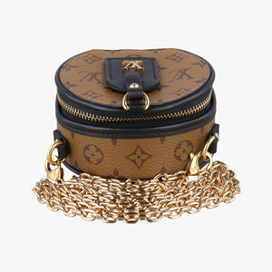 Pre-owned Louis Vuitton Mini Boite Chapeau Brown Monogram Reverse M68577 shoulderbag | stylenewstar