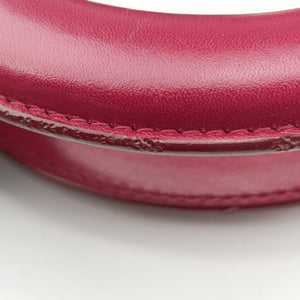 Pre-owned Christian Dior Karenina Burgundy lambskin  handbag | stylenewstar