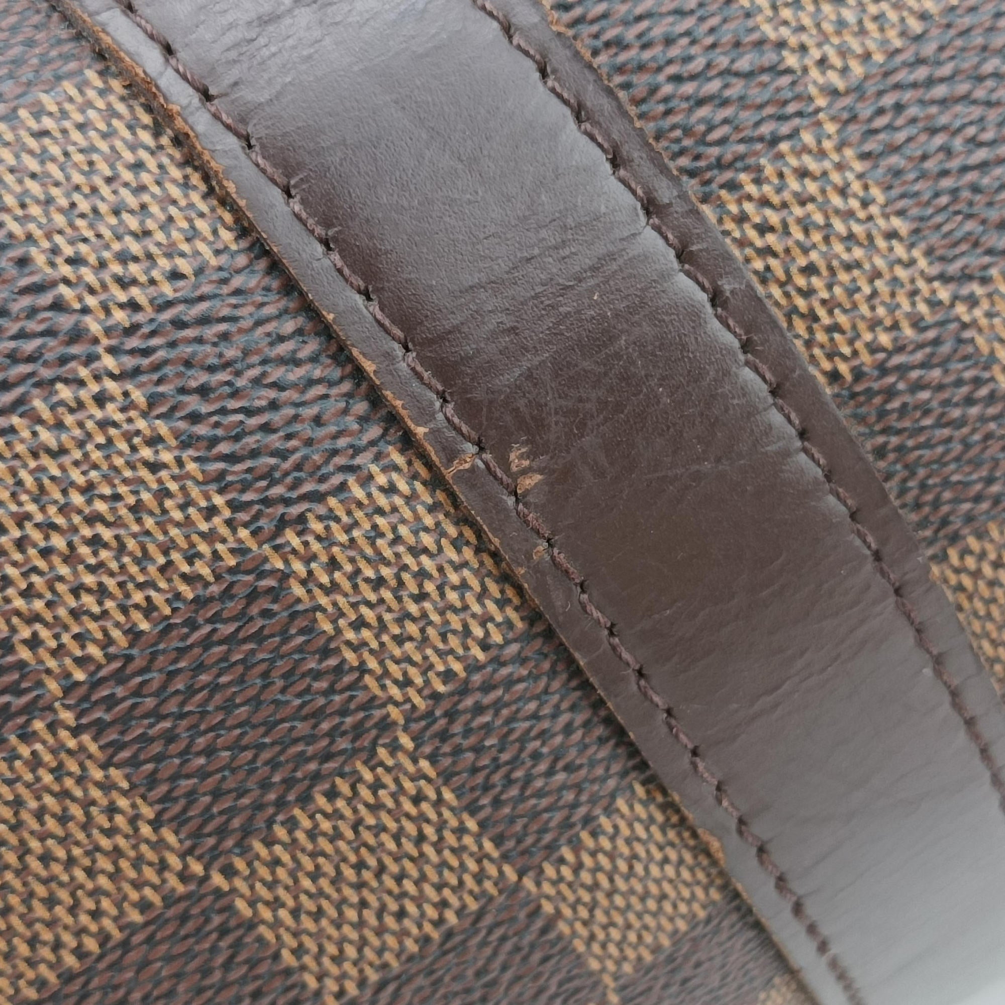 Pre-owned Louis Vuitton Keepall Bandouliere 55 EBENE Monogram Canvas N41414 shoulderbag | stylenewstar