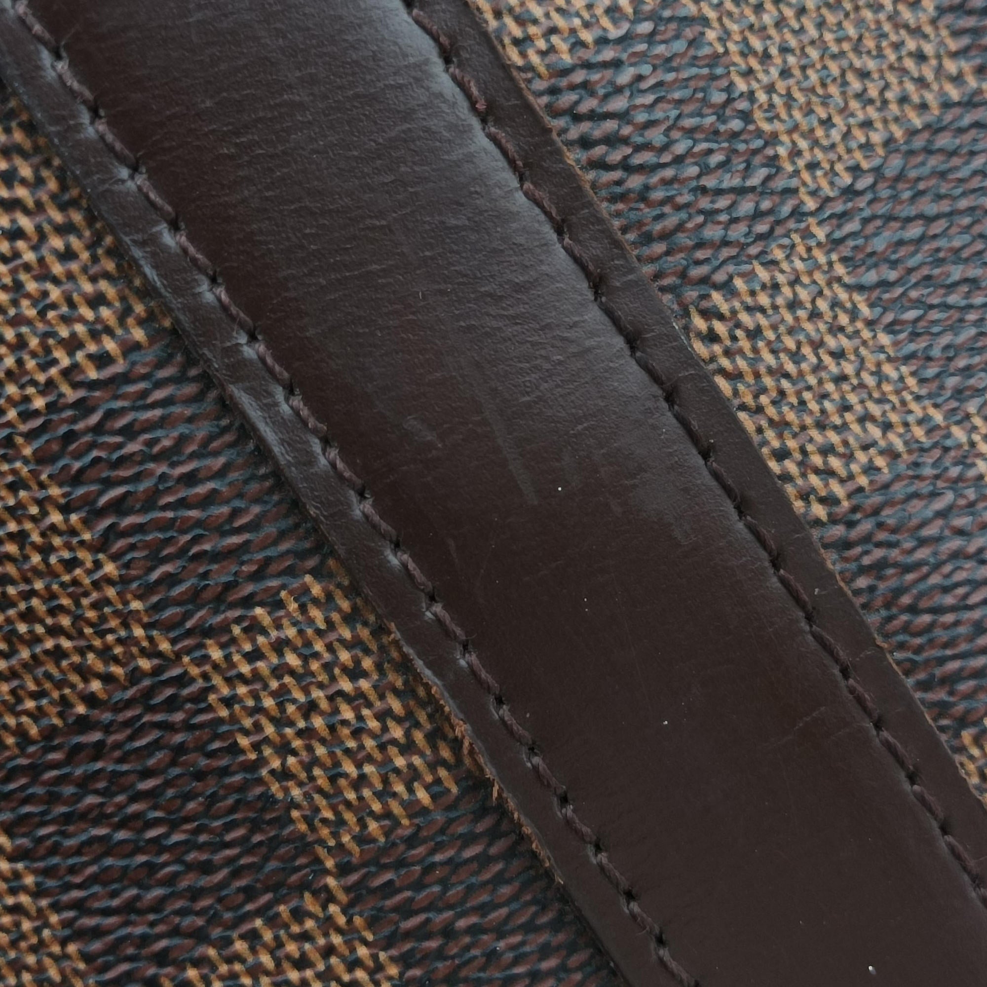 Pre-owned Louis Vuitton Keepall Bandouliere 55 EBENE Monogram Canvas N41414 shoulderbag | stylenewstar