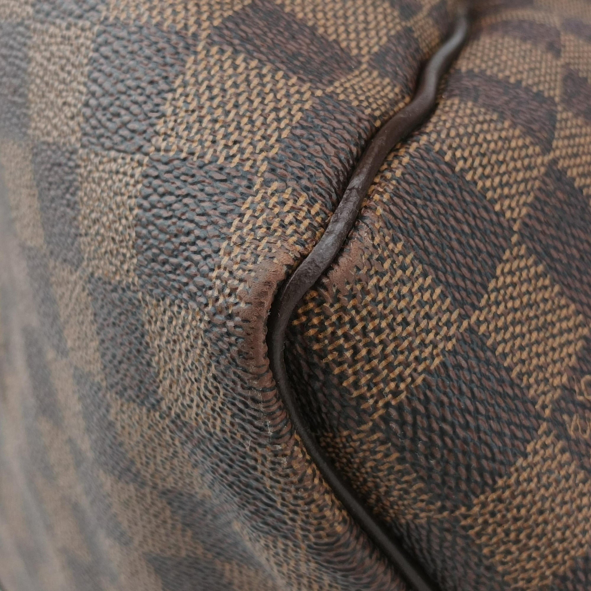 Pre-owned Louis Vuitton Keepall Bandouliere 55 EBENE Monogram Canvas N41414 shoulderbag | stylenewstar