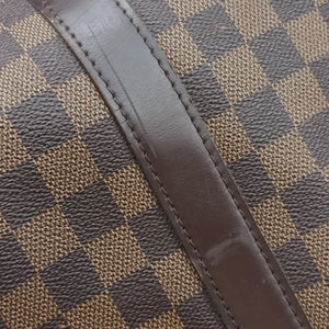 Pre-owned Louis Vuitton Keepall Bandouliere 55 EBENE Monogram Canvas N41414 shoulderbag | stylenewstar