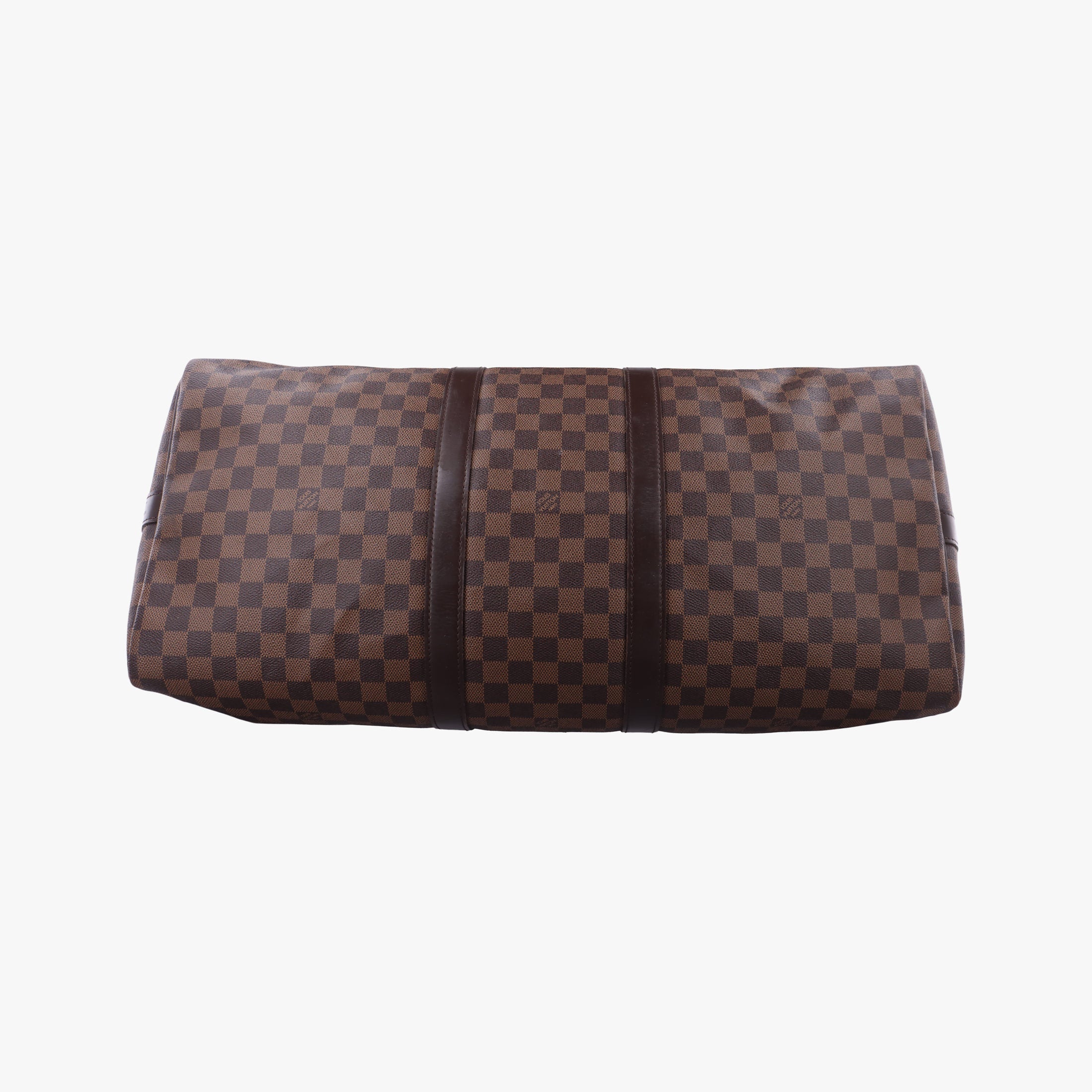 Pre-owned Louis Vuitton Keepall Bandouliere 55 EBENE Monogram Canvas N41414 shoulderbag | stylenewstar