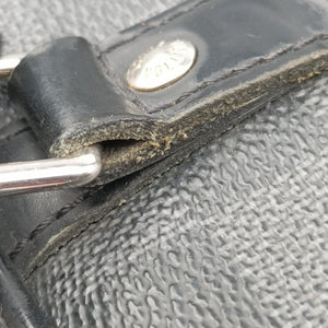 Secondhand Louis Vuitton Porte Documents Voyage Noir Damier Graphite N41125 handbag | stylenewstar