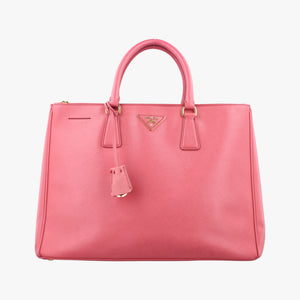 Pre-owned Prada Galleria Pink SAFFIANO Leather BN1844 handbag | stylenewstar