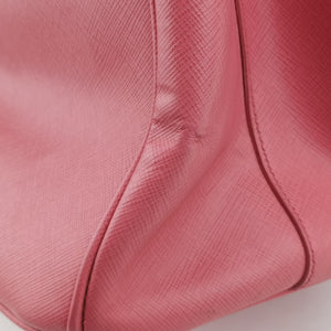 Pre-owned Prada Galleria Pink SAFFIANO Leather BN1844 handbag | stylenewstar