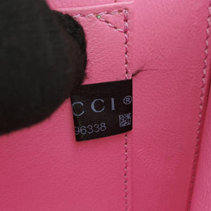 Pre-owned Gucci Sylvie 1969 Acrylic Mini Hand Pink Acrylic 589482 shoulderbag | stylenewstar