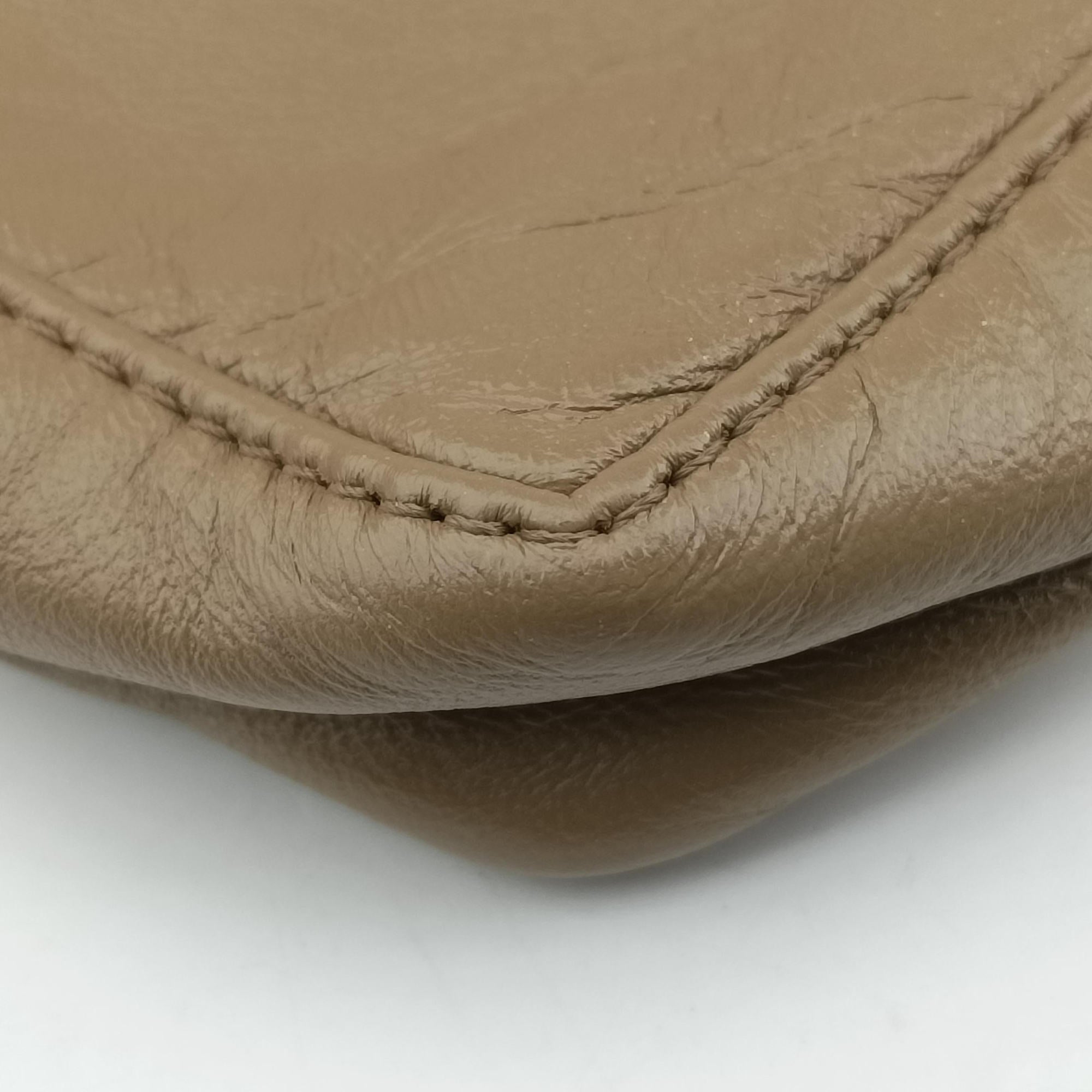 Pre-owned Fendi Baguette Brown × Yellow lambskin  handbag | stylenewstar