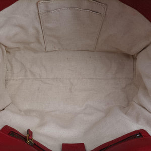Pre-owned Gucci GG Marmont Red Leather 421890 shoulderbag | stylenewstar