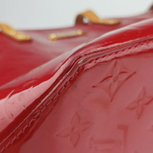 Pre-owned Louis Vuitton Bellevue GM Pomme d'Amour Vernis M93587 handbag | stylenewstar