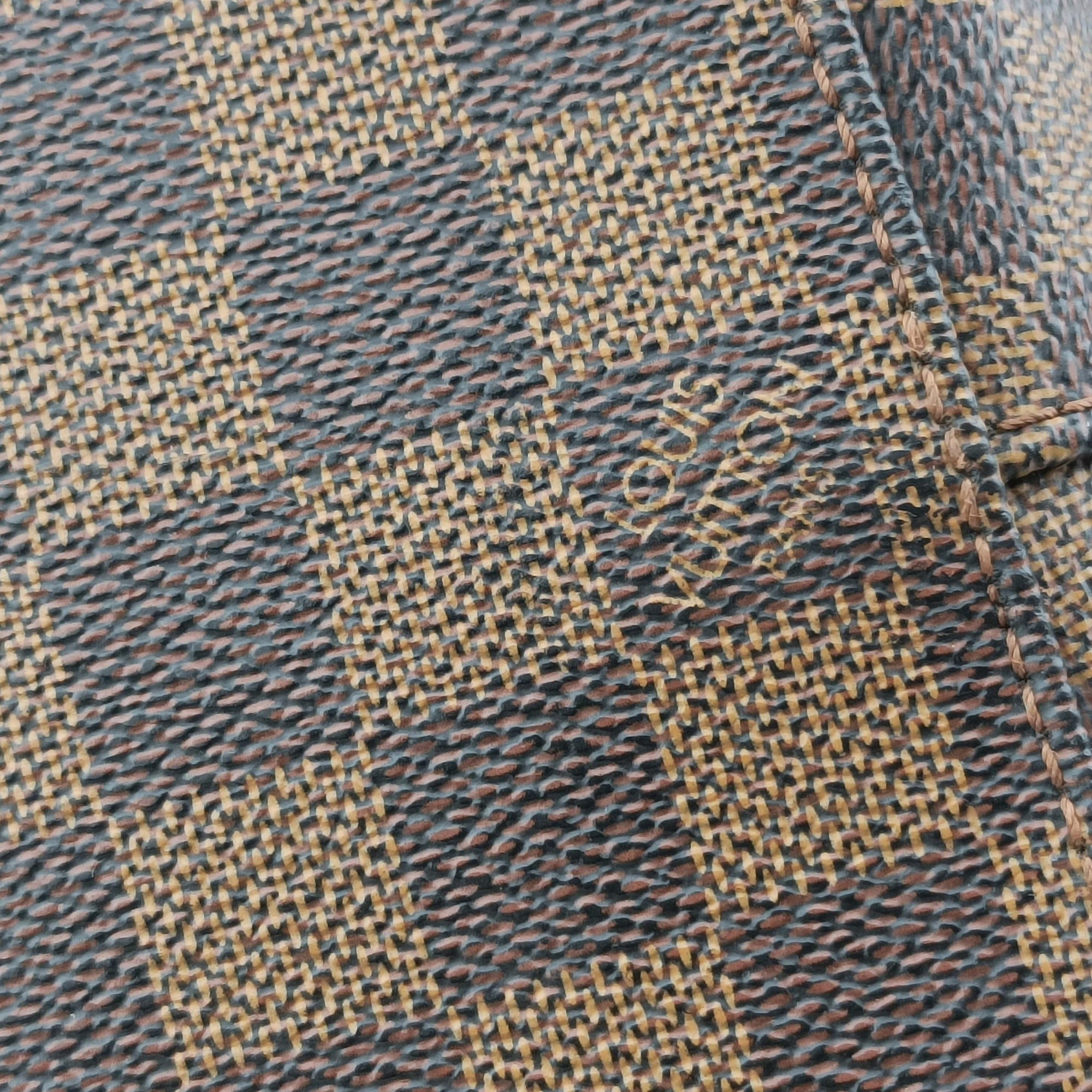 Pre-owned Louis Vuitton HAMPSTEAD GM EBENE Damier Canvas N51203 shoulderbag | stylenewstar