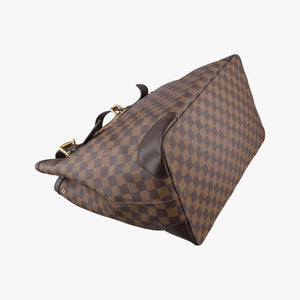 Pre-owned Louis Vuitton HAMPSTEAD GM EBENE Damier Canvas N51203 shoulderbag | stylenewstar
