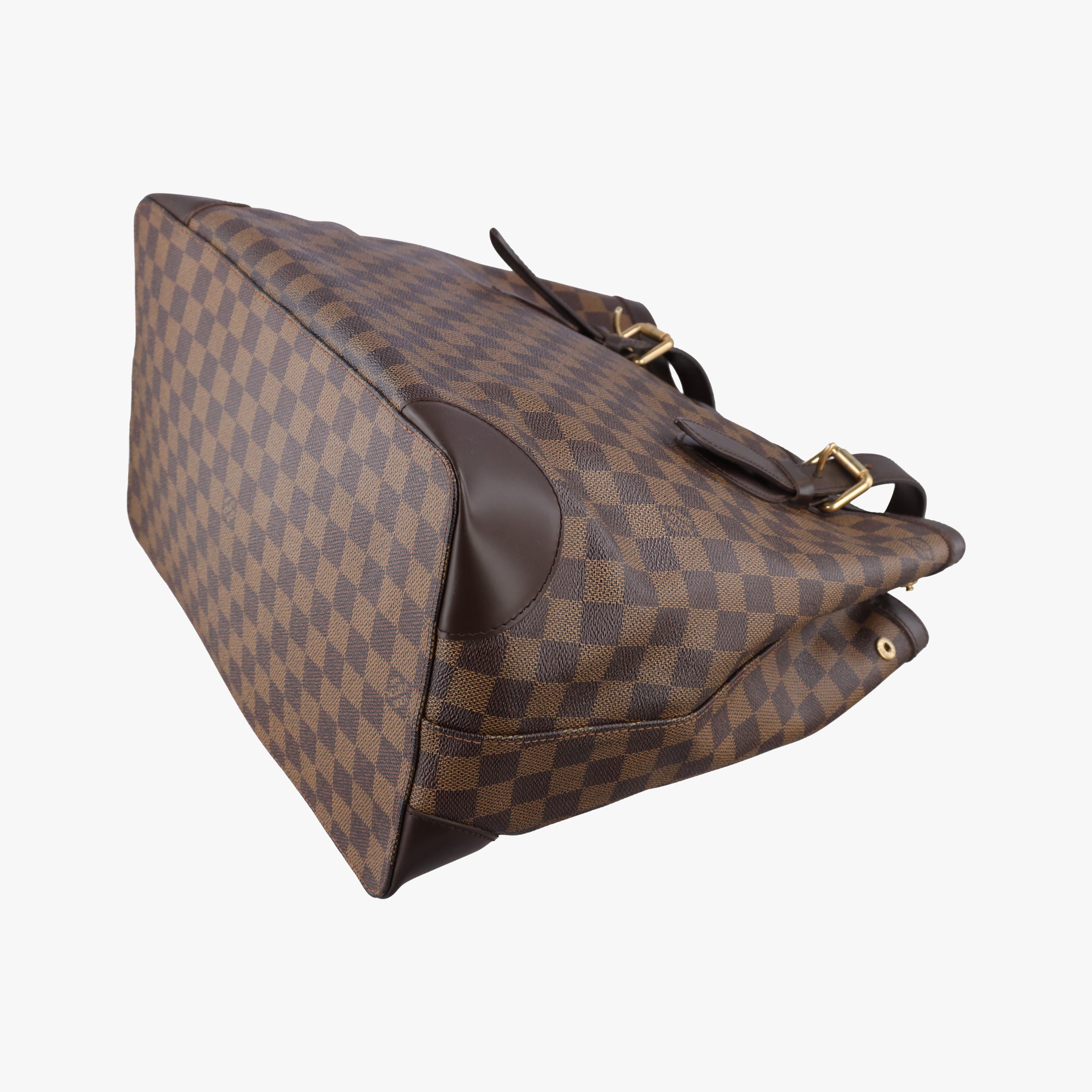 Pre-owned Louis Vuitton HAMPSTEAD GM EBENE Damier Canvas N51203 shoulderbag | stylenewstar