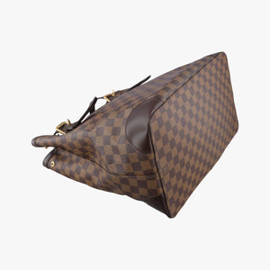 Pre-owned Louis Vuitton HAMPSTEAD GM EBENE Damier Canvas N51203 shoulderbag | stylenewstar