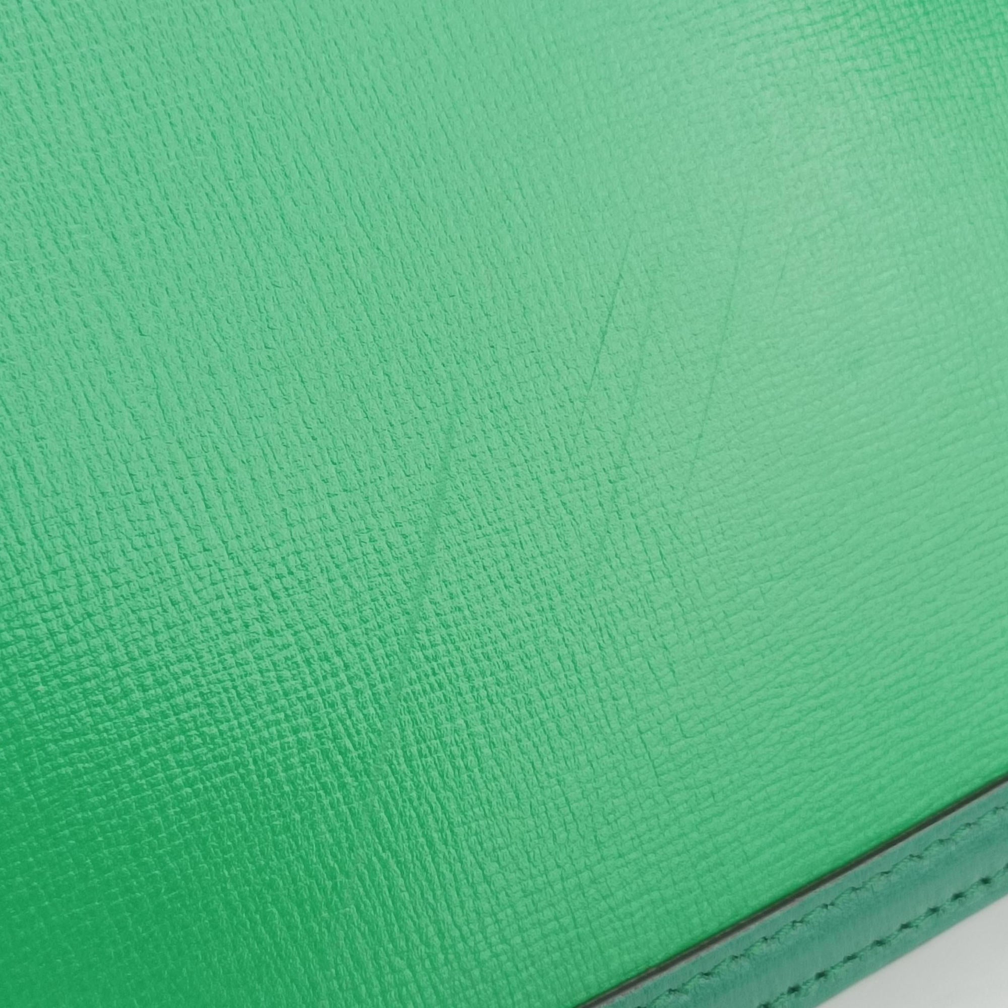 Pre-owned Gucci The Hacker Project Horsebit 1955 Green Leather 602204 shoulderbag | stylenewstar