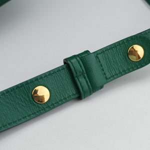 Pre-owned Gucci The Hacker Project Horsebit 1955 Green Leather 602204 shoulderbag | stylenewstar