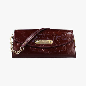 Pre-owned Louis Vuitton Sunset Boulevard Monogram Rouge Fauvist Vernis M91679 shoulderbag | stylenewstar