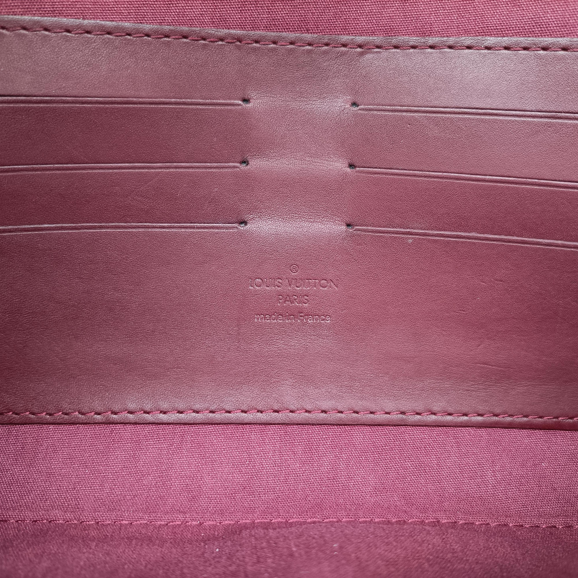 Pre-owned Louis Vuitton Sunset Boulevard Monogram Rouge Fauvist Vernis M91679 shoulderbag | stylenewstar