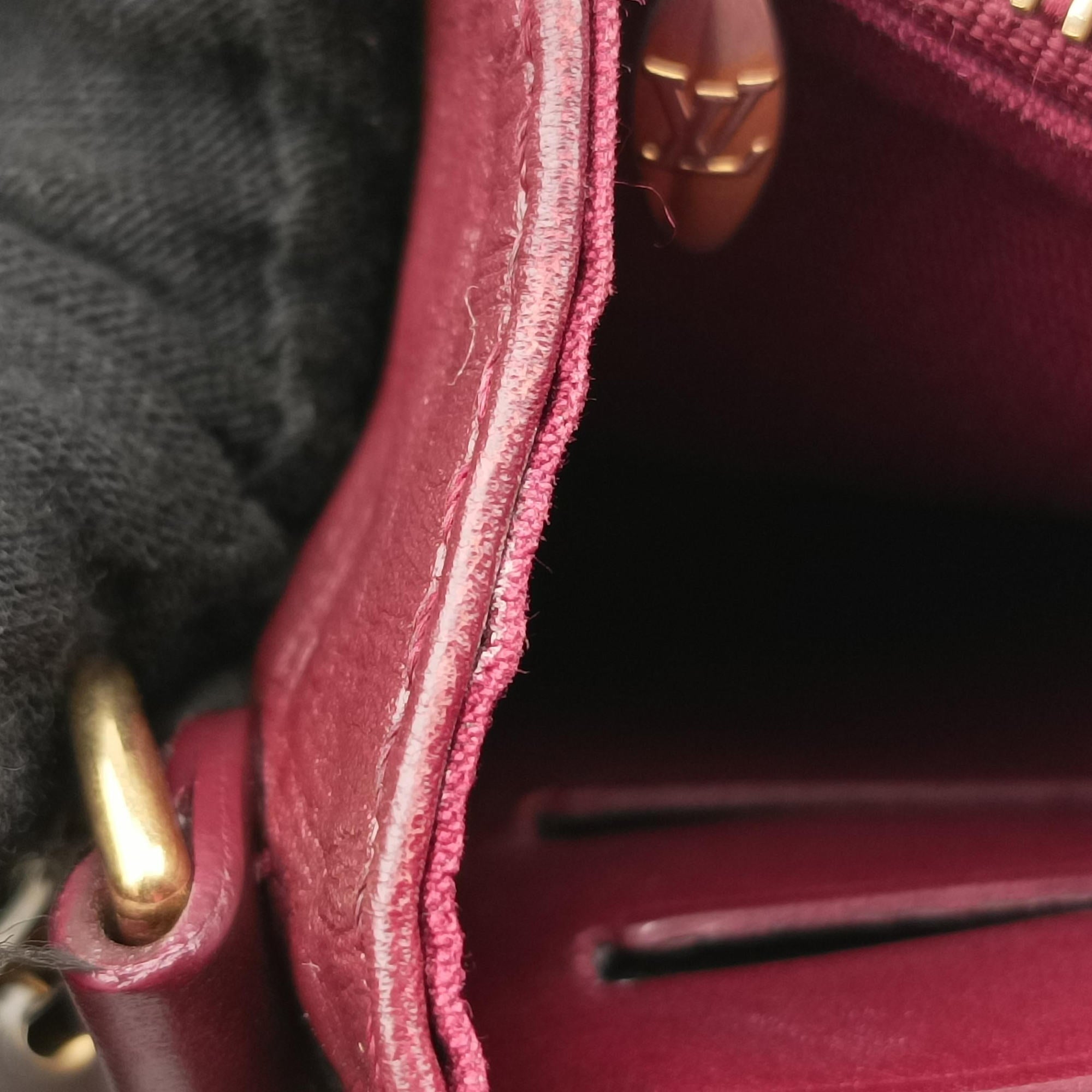 Pre-owned Louis Vuitton Sunset Boulevard Monogram Rouge Fauvist Vernis M91679 shoulderbag | stylenewstar