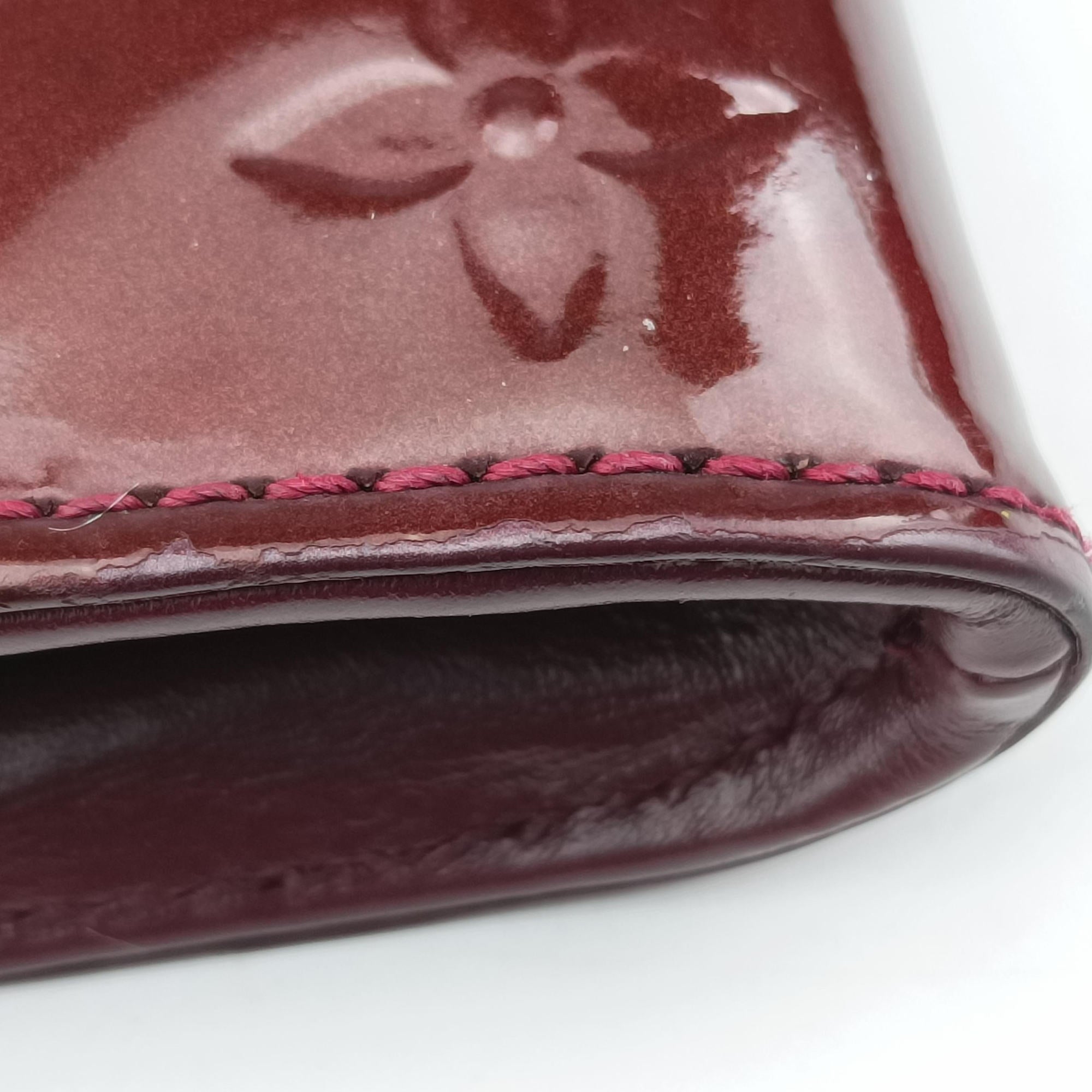 Pre-owned Louis Vuitton Sunset Boulevard Monogram Rouge Fauvist Vernis M91679 shoulderbag | stylenewstar