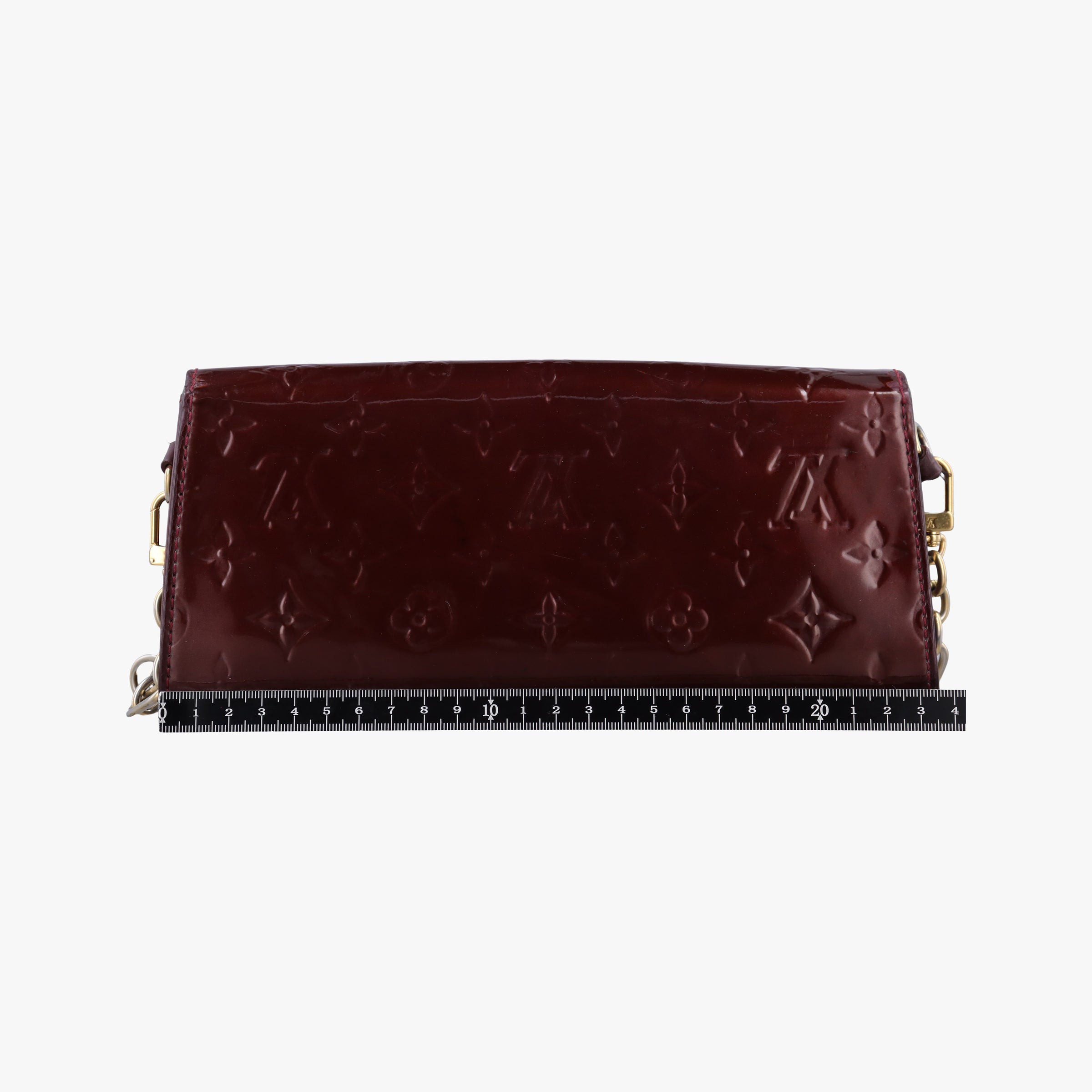 Pre-owned Louis Vuitton Sunset Boulevard Monogram Rouge Fauvist Vernis M91679 shoulderbag | stylenewstar
