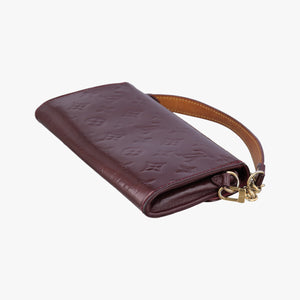 Pre-owned Louis Vuitton Sunset Boulevard Monogram Rouge Fauvist Vernis M91679 shoulderbag | stylenewstar