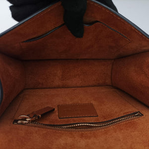 Vintage Valentino Rockstud Glam Lock Orange Leather  shoulderbag | stylenewstar