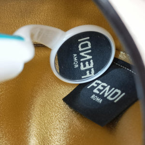 Vintage Fendi Cookie Mini White Leather 8BS065 handbag | stylenewstar