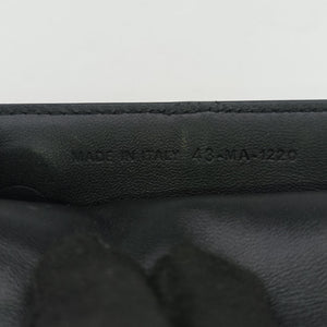 Pre-owned Christian Dior Saddle Black Leather  shoulderbag | stylenewstar