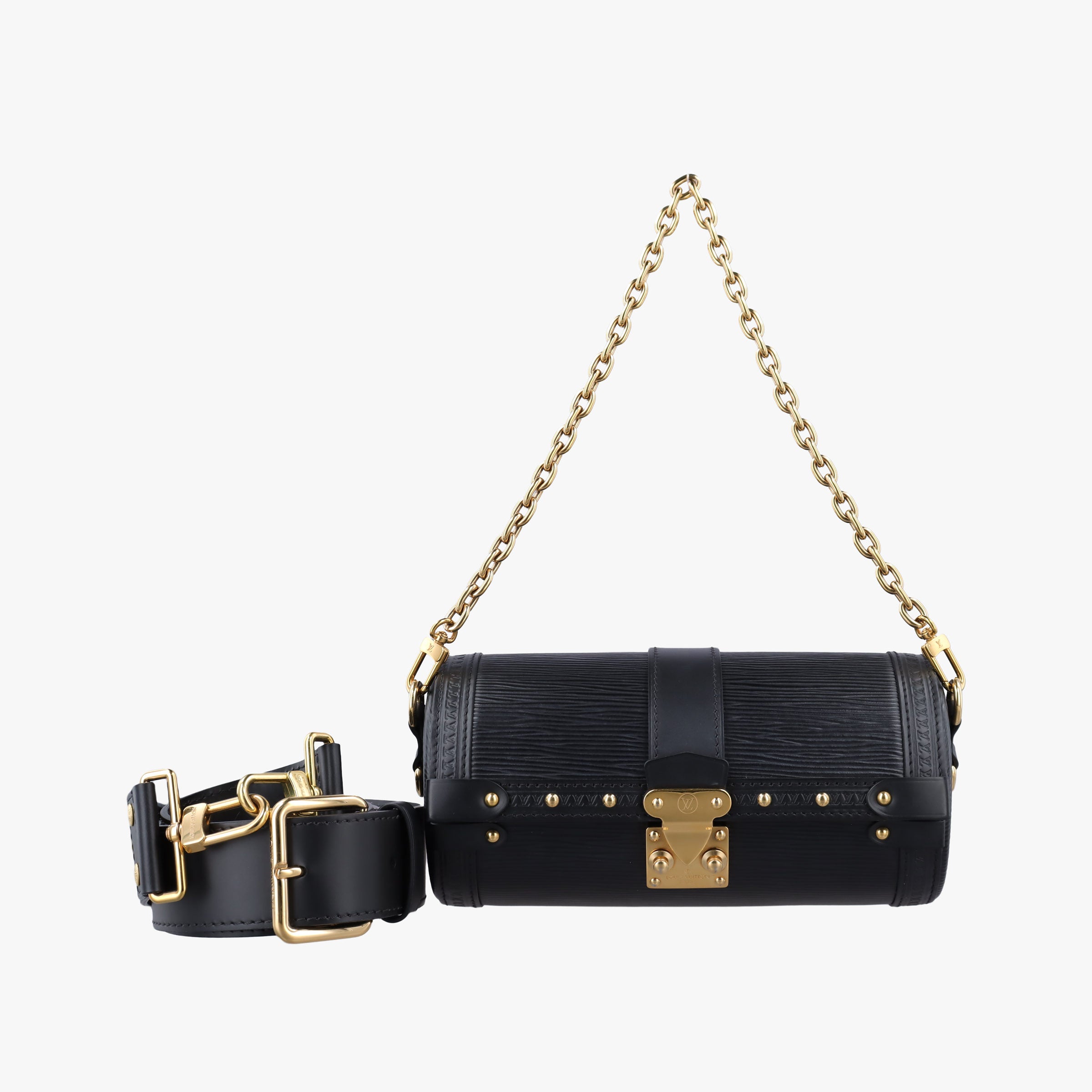 Secondhand Louis Vuitton Papillon Trunk Noir Epi M58655 shoulderbag | stylenewstar
