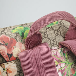 Pre-owned Gucci GG Blooms Multicolour PVC coated canvas 410544 backpack/rucksack | stylenewstar