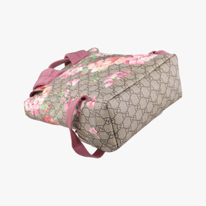 Pre-owned Gucci GG Blooms Multicolour PVC coated canvas 410544 backpack/rucksack | stylenewstar