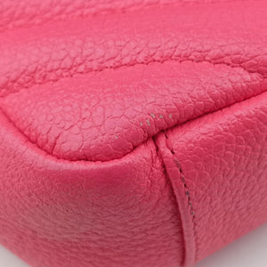 Pre-owned Yves Saint Laurent Baby Chai Pink Leather 399289 shoulderbag | stylenewstar