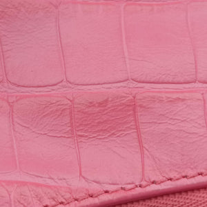 Pre-owned Balenciaga Le Cagole mini Pink Leather  shoulderbag | stylenewstar