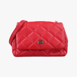 Vintage Dolce & Gabbana Miss Kate Red Leather  shoulderbag | stylenewstar
