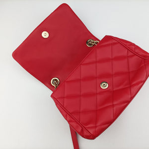 Vintage Dolce & Gabbana Miss Kate Red Leather  shoulderbag | stylenewstar