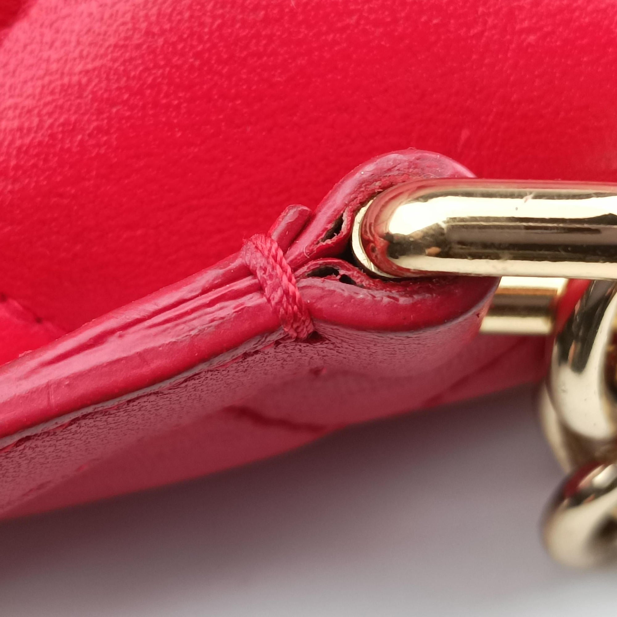Vintage Dolce & Gabbana Miss Kate Red Leather  shoulderbag | stylenewstar