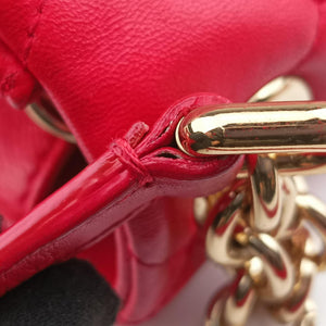 Vintage Dolce & Gabbana Miss Kate Red Leather  shoulderbag | stylenewstar