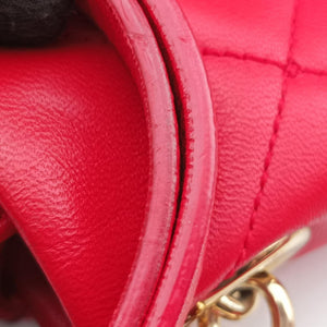 Vintage Dolce & Gabbana Miss Kate Red Leather  shoulderbag | stylenewstar