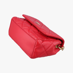 Vintage Dolce & Gabbana Miss Kate Red Leather  shoulderbag | stylenewstar