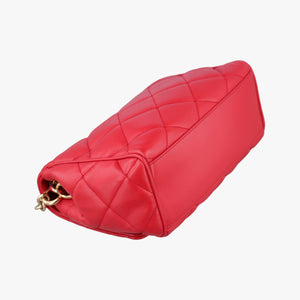 Vintage Dolce & Gabbana Miss Kate Red Leather  shoulderbag | stylenewstar