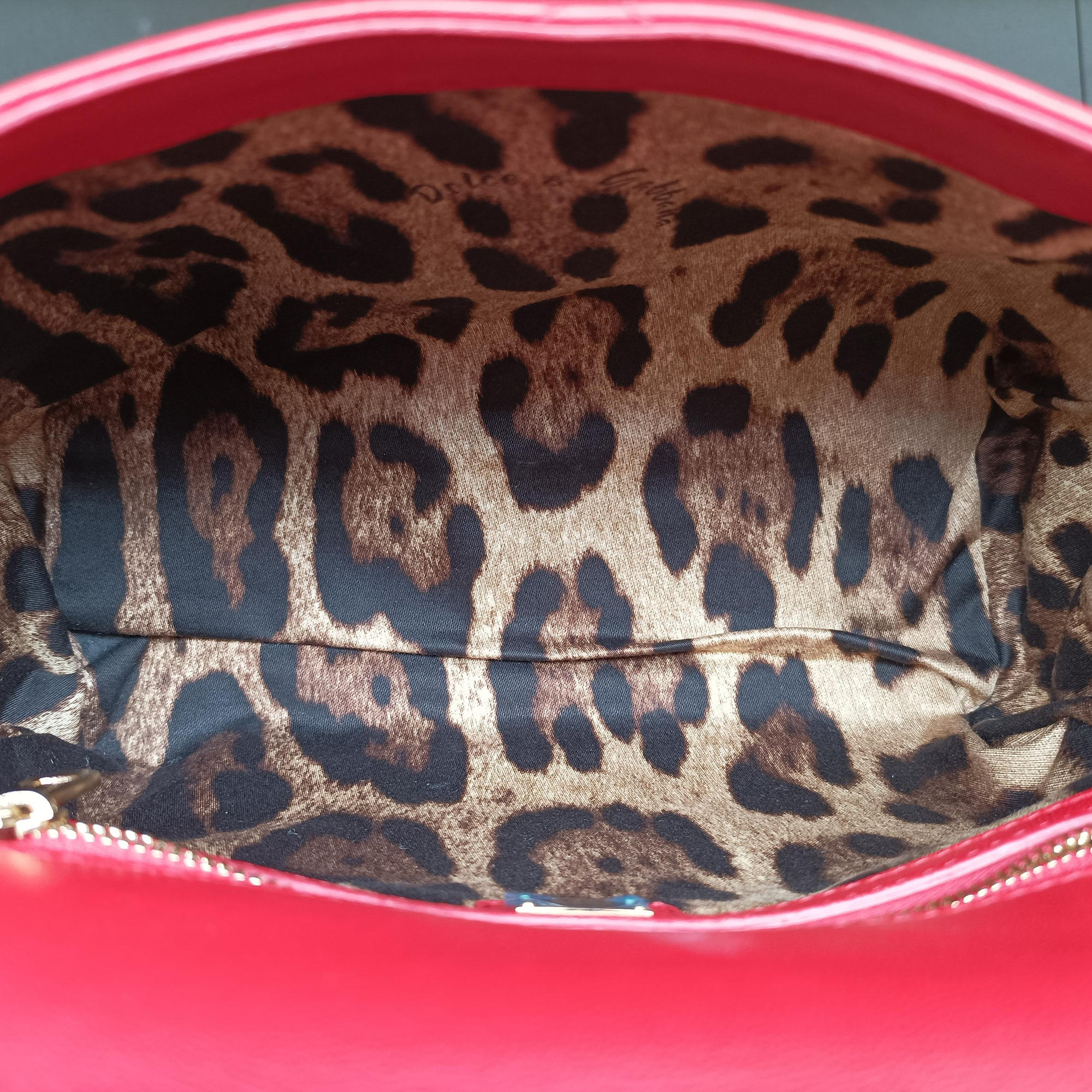 Vintage Dolce & Gabbana Miss Kate Red Leather  shoulderbag | stylenewstar