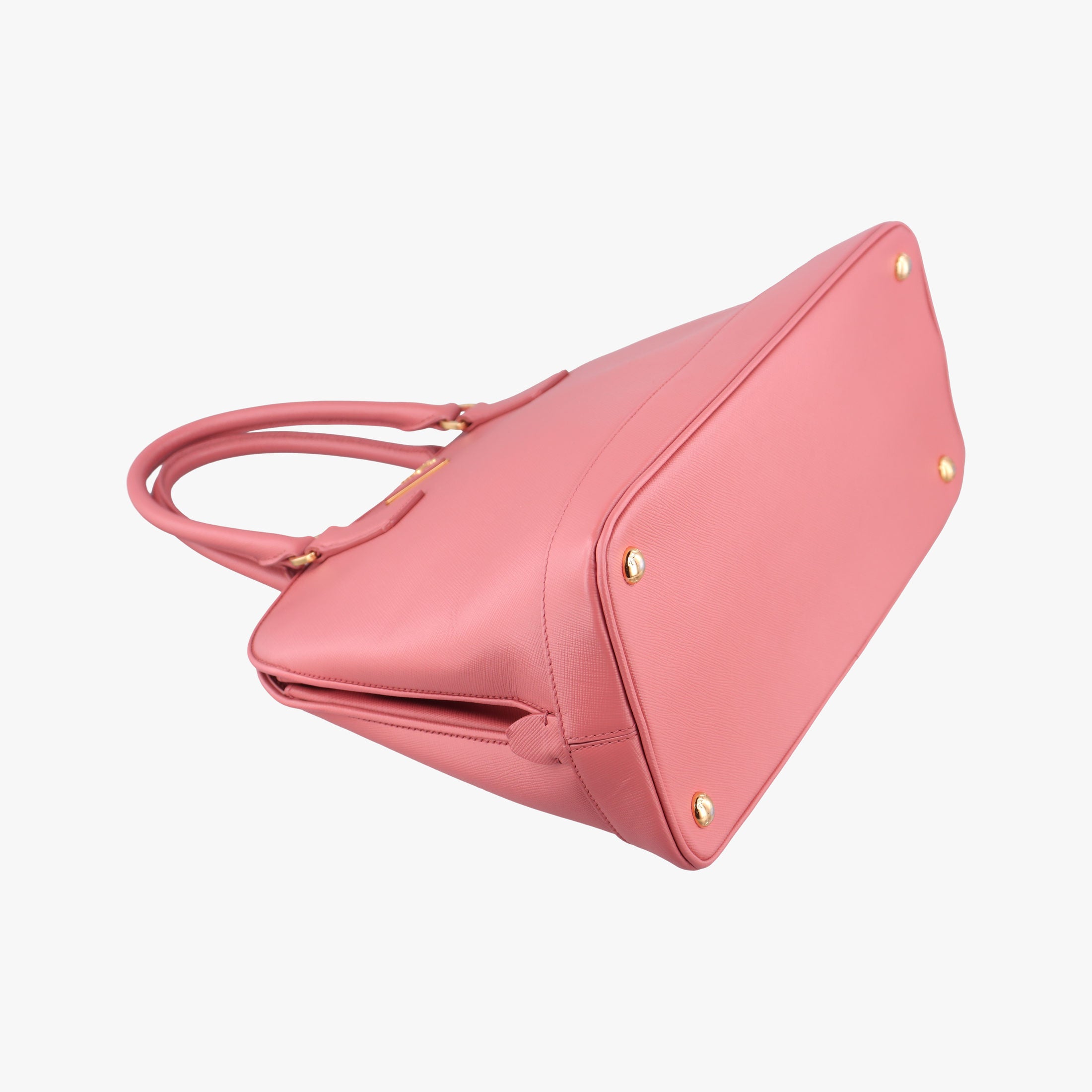 Pre-owned Prada Promenade Pink SAFFIANO Leather BN2558 handbag | stylenewstar