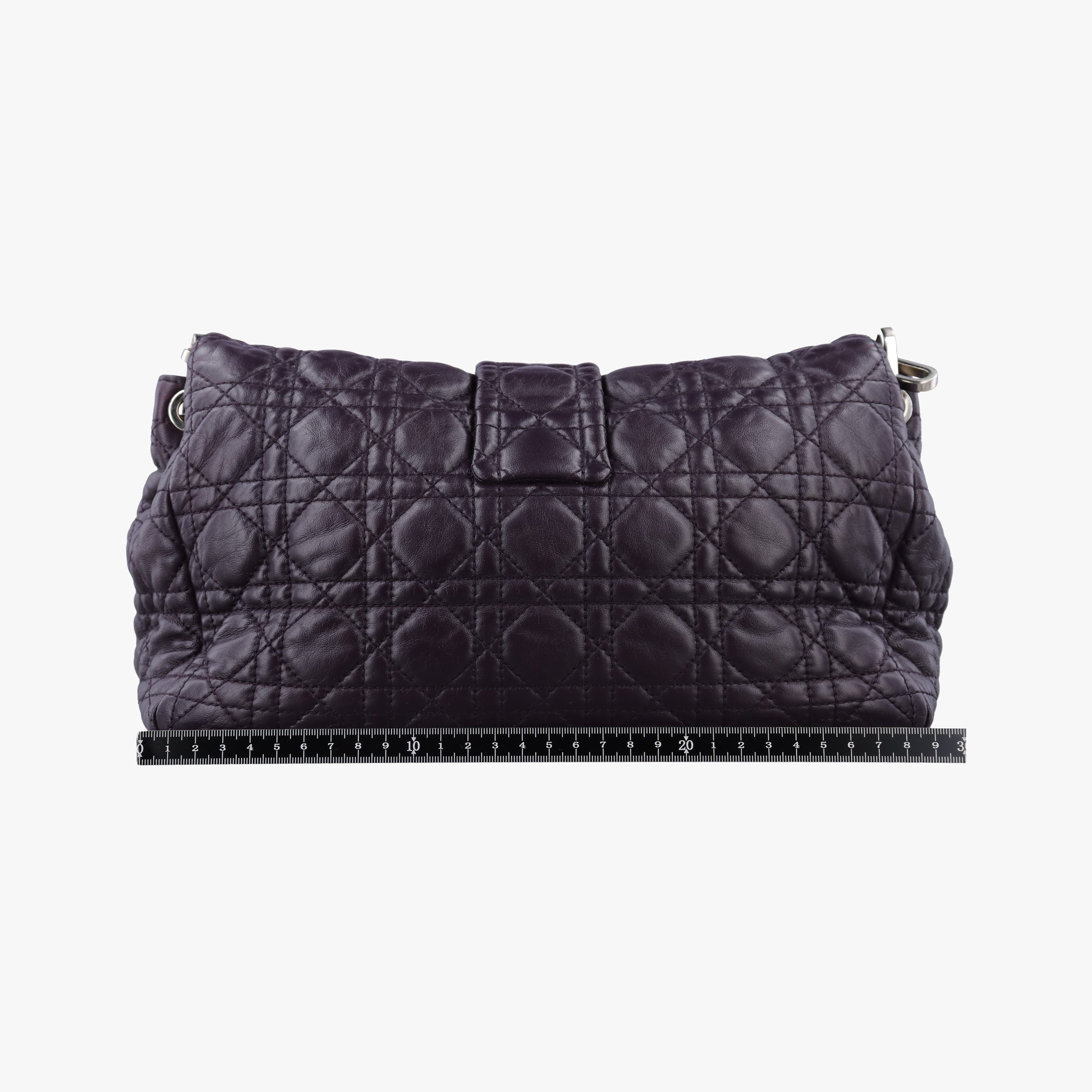 Pre-owned Christian Dior Miss Dior New Rock Cannage Stitch Purple Lambskin  shoulderbag | stylenewstar