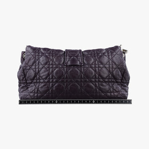 Pre-owned Christian Dior Miss Dior New Rock Cannage Stitch Purple Lambskin  shoulderbag | stylenewstar