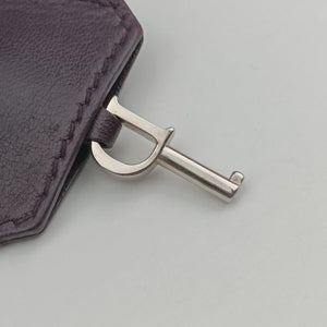 Pre-owned Christian Dior Miss Dior New Rock Cannage Stitch Purple Lambskin  shoulderbag | stylenewstar