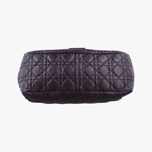 Pre-owned Christian Dior Miss Dior New Rock Cannage Stitch Purple Lambskin  shoulderbag | stylenewstar